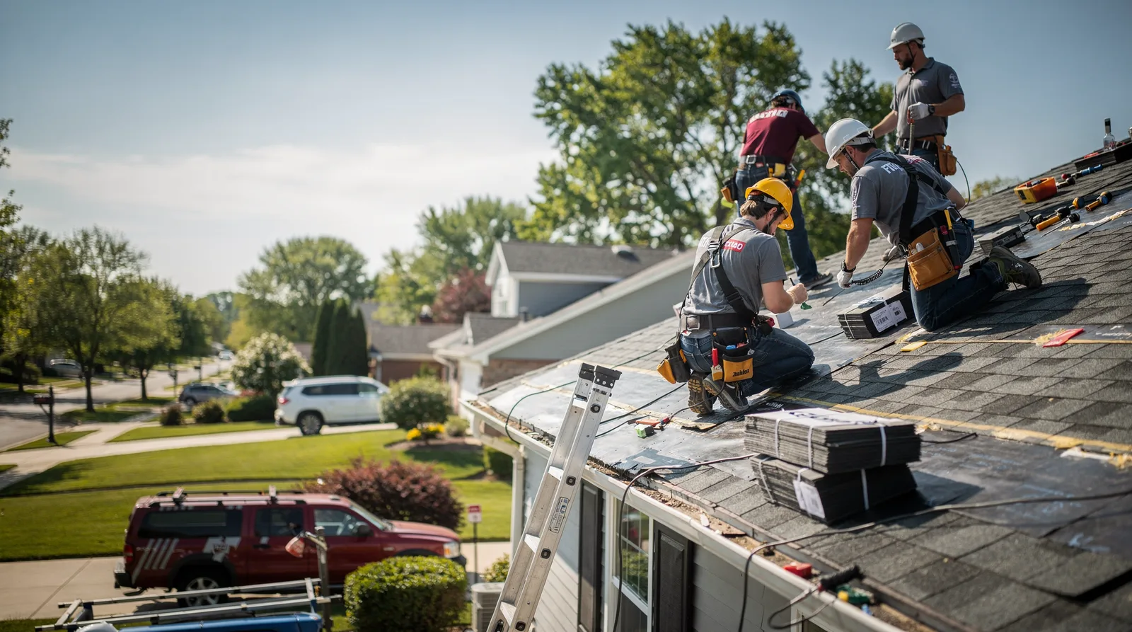 Roof Repair in Hillsdale, MI around you